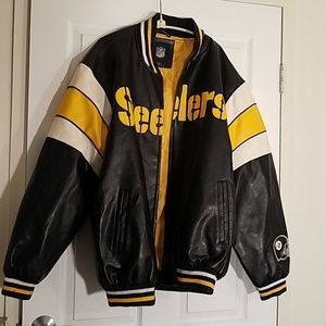 NFL Pittsburgh Steelers polyvinyl jacket XXL